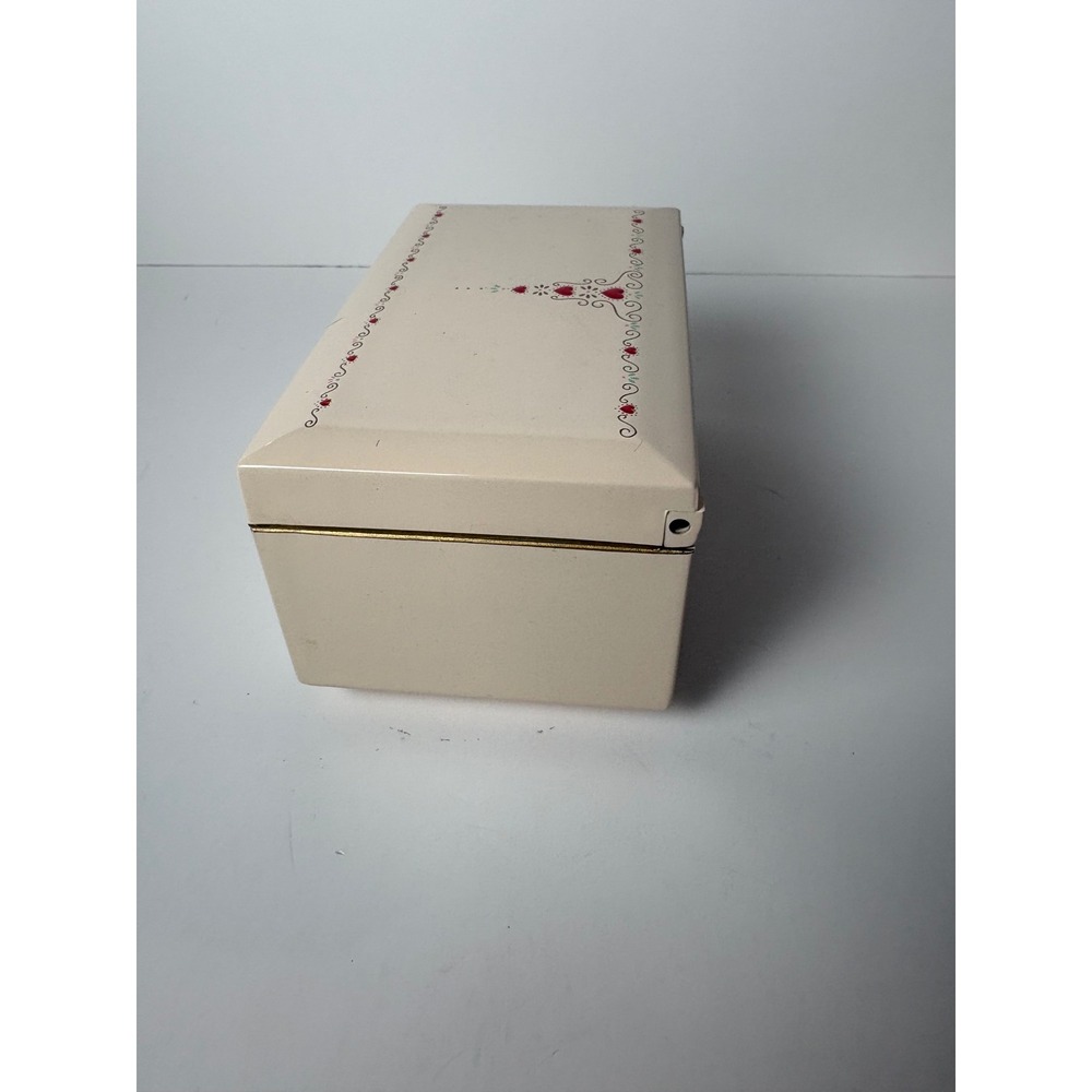 Vintage Trinket Musical Jewelry Box Romance Otagiri Tagiri Japan Romeo and Julet - Picture 6 of 14